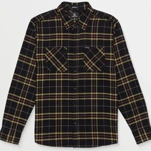 Volcom Netastone Plaid  Flannel Shirt XL